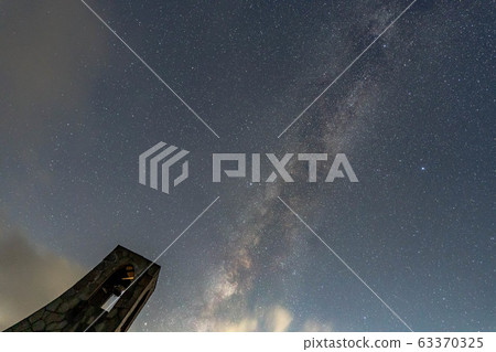 Milky Way in the Migahara Plateau (Nagano Prefecture) 63370325