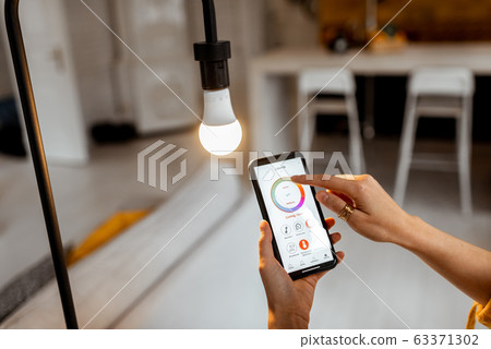 Controlling light bulb with mobile device Controlling light bulb with mobile device 63371302