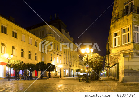 Streets of Gyor, Hungary Streets of Gyor, Hungary 63374384
