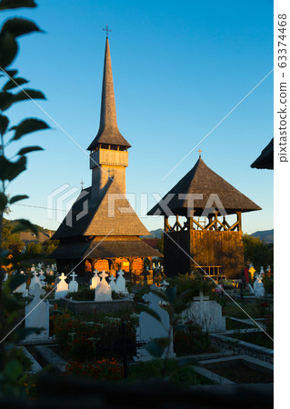 Image of wooden Biserica in Rozavlea 63374468