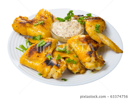 Roasted chicken wings Roasted chicken wings 63374756