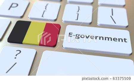 E Government Or Electronic Government Text And Stock Illustration 63375509 Pixta