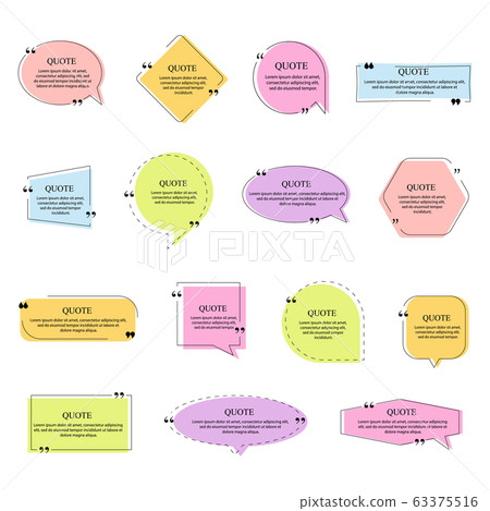 Quote frames collection. 63375516