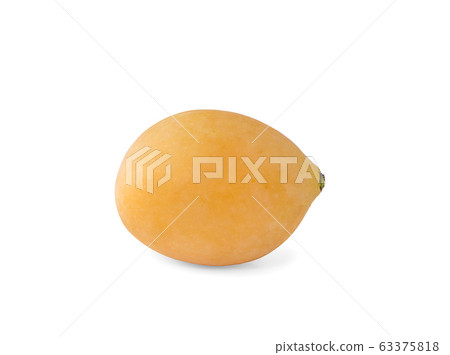 Marian plum an isolated on the white background Marian plum an isolated on the white background 63375818