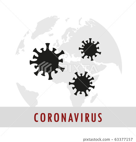 corona virus around the globe corona virus around the globe 63377157