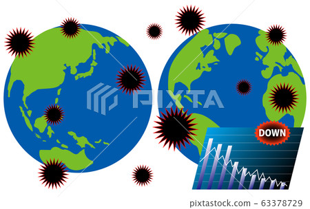 Virus worsens world economy 63378729