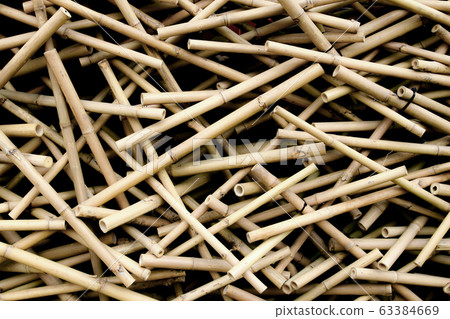 the Bamboo dry strick wall for pattern background the Bamboo dry strick wall for pattern background 63384669