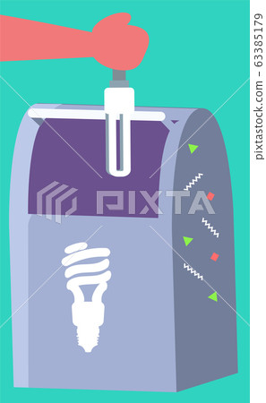 Sorting, Processing and Recycling for Trash Vector 63385179