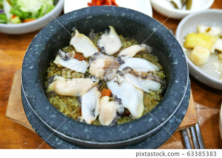 Abalone stone rice bowl Abalone stone rice bowl 63385383