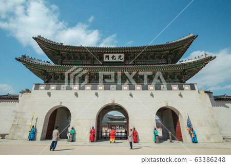 首爾景福宮風景 首爾景福宮風景 63386248