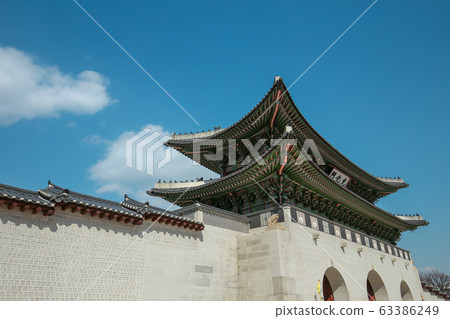 首爾景福宮風景 63386249