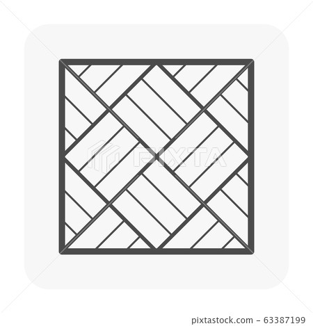 Wood floor icon-插圖素材 [63387199] - PIXTA圖庫