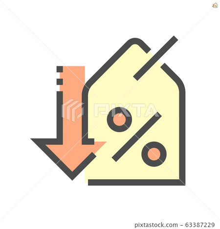 discount percent vector icon design, 48x48 pixel discount percent vector icon design, 48x48 pixel 63387229