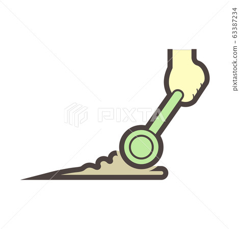 concrete machine icon 63387234