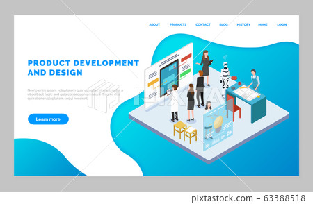 Webpage of Product Development and Design, Mockup 63388518