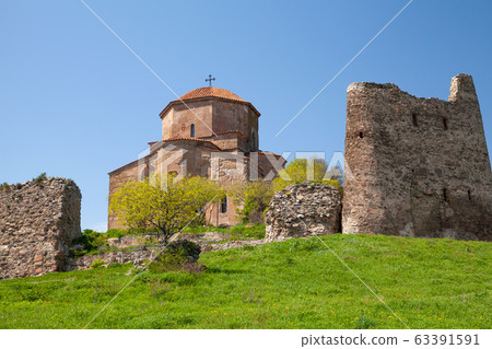 Jvari Monastery exterior, Mtskheta, Georgia 63391591