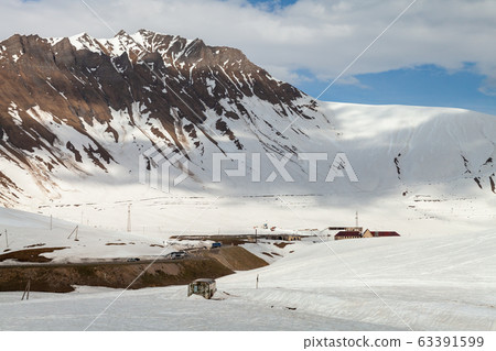 Georgian Military Highway. Caucasus Mountain view Georgian Military Highway. Caucasus Mountain view 63391599