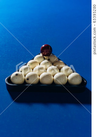 billiards blue table balls cue game sport billiards blue table balls cue game sport 63393280