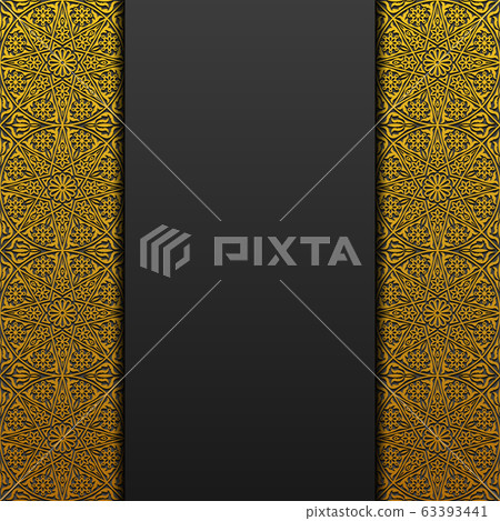 Background with traditional ornament. Vector illustration. Background with traditional ornament. Vector illustration. 63393441