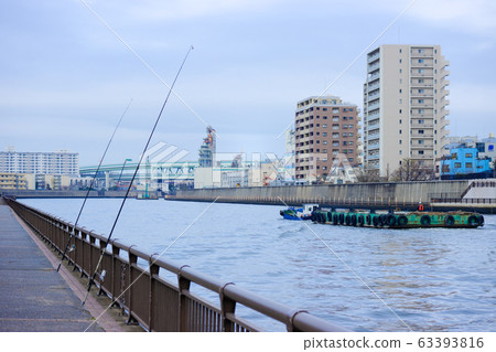 Sumida River and Miyagi Water Reclamation Center, Tokyo sewer 63393816