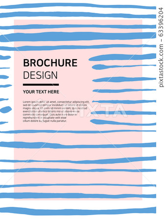Brochure cover vector illustration 63396204