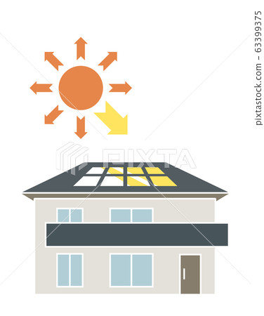 太陽能和房屋 63399375