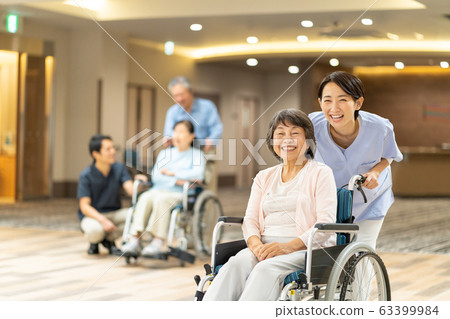 Nursing home nursing home senior caregiver medical image 63399984