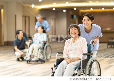 Nursing home nursing home senior caregiver medical image Nursing home nursing home senior caregiver medical image 63399985