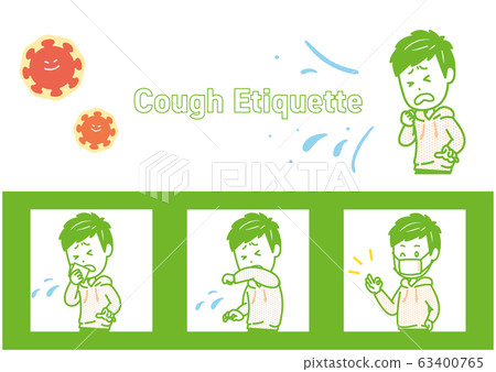 Cough etiquette 63400765