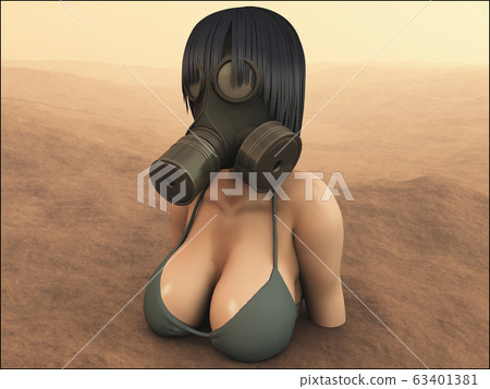gas mask 63401381