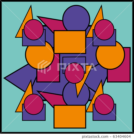 abstract pattern expressive shape ornaments abstract pattern expressive shape ornaments 63404604