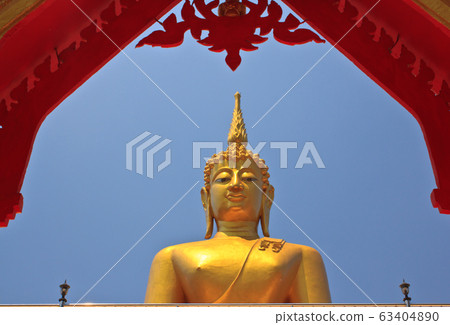 Buddha door image background in thailand Buddha door image background in thailand 63404890