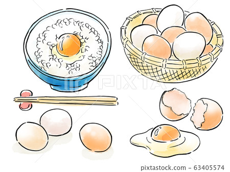 Food illustration egg Food illustration egg 63405574
