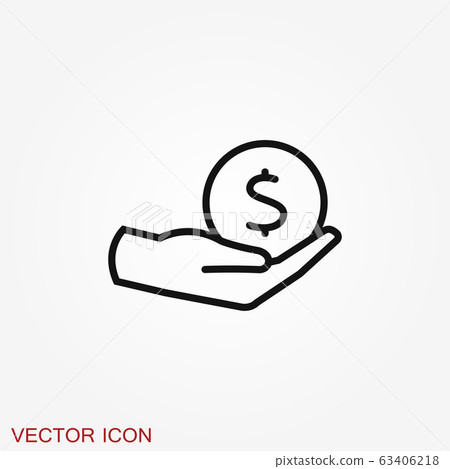 Investments icon. Graph growth graphics vector Investments icon. Graph growth graphics vector 63406218