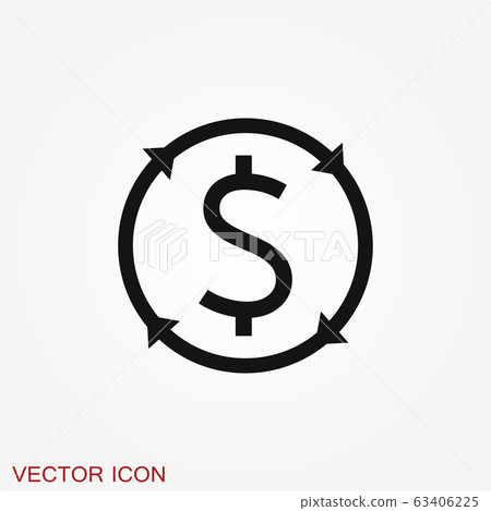 Investments icon. Graph growth graphics vector Investments icon. Graph growth graphics vector 63406225