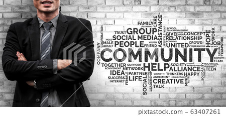 Human Resources and People Networking Concept 63407261