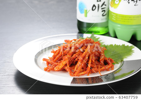 Squid kimchi kimchi pickles 63407759