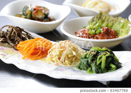 Assorted Namul Kimchi Pickles 63407760