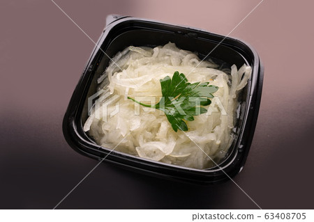 Chinese noodles portion view Chinese noodles portion view 63408705