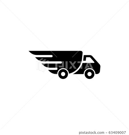 Fast shipping delivery truck Fast shipping delivery truck 63409007