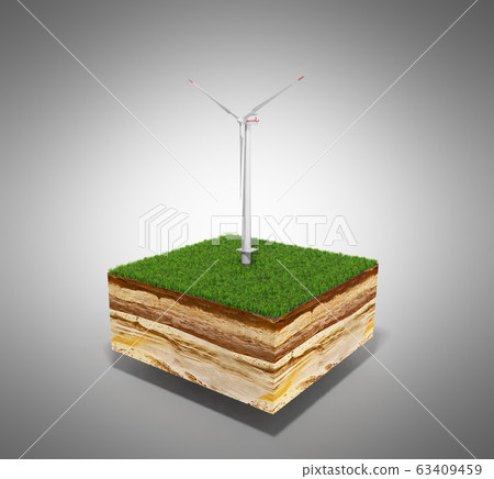 Concept of alternative energy 3d illustration of Concept of alternative energy 3d illustration of 63409459