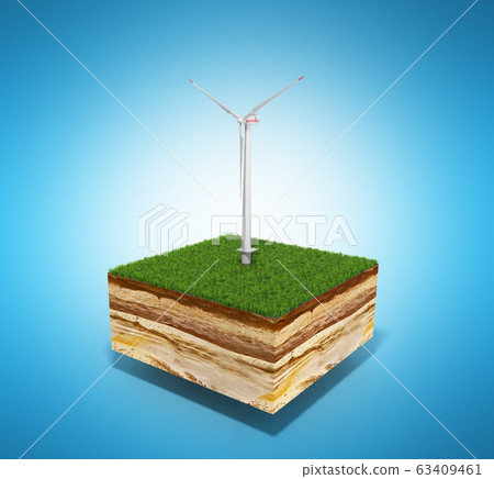 Concept of alternative energy 3d illustration of Concept of alternative energy 3d illustration of 63409461