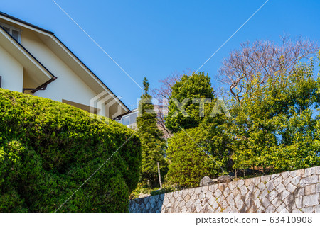 Residential area on the mountain Residential area on the mountain 63410908