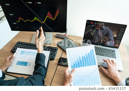 Business team investment Entrepreneur Trading 63415157