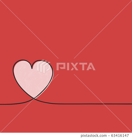 Beautiful background with cute heart.  63416147