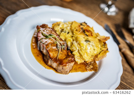 Pork meat sous vide Pork meat sous vide 63416262