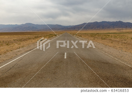 Asphalt road to the Akyrtas palace complex Asphalt road to the Akyrtas palace complex 63416853