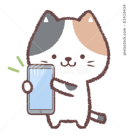 智能印花貓 63418434