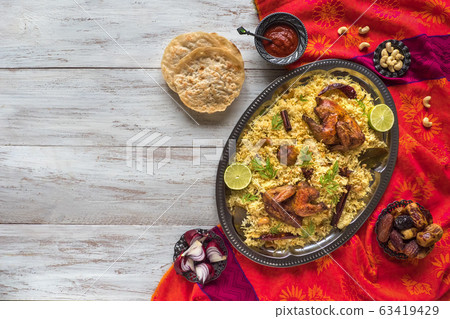 Kabsa tandoor dish. 63419429