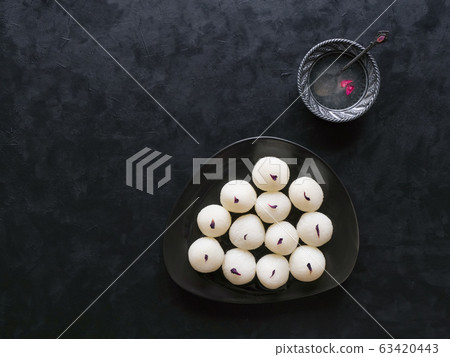 Sponge Rasgulla sweets, famous indian sweet food. Sponge Rasgulla sweets, famous indian sweet food. 63420443